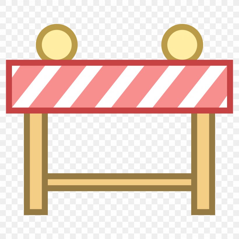 Roadblock Clip Art, PNG, 1600x1600px, Roadblock, Area, Furniture, Outdoor Furniture, Rectangle Download Free