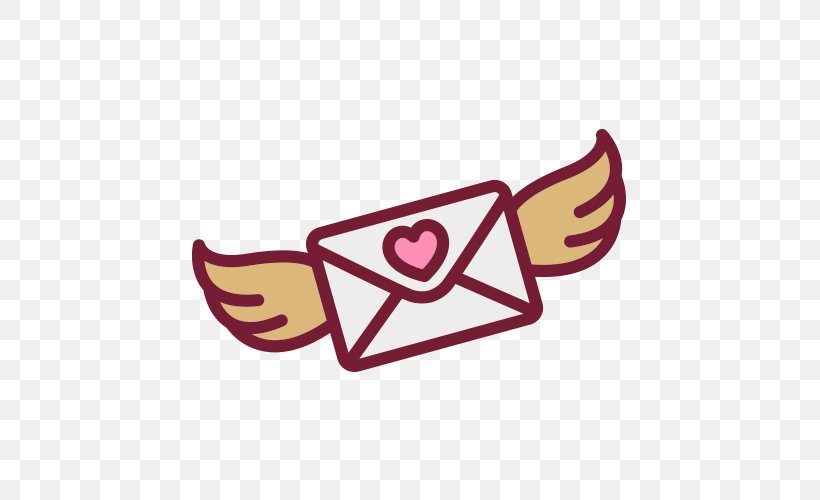 Envelope Illustration, PNG, 500x500px, Envelope, Address, Area, Brand, Heart Download Free