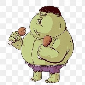 Ham Ham - Hulk Batman Spider-Man Superhero Cartoon PNG
