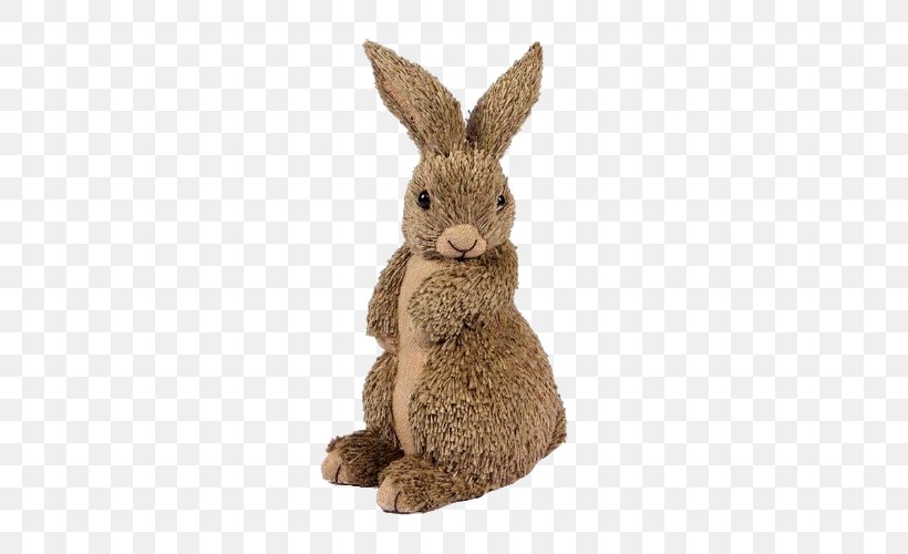 Domestic Rabbit Hare Stuffed Animals & Cuddly Toys, PNG, 500x500px, Domestic Rabbit, Fur, Hare, Rabbit, Rabits And Hares Download Free
