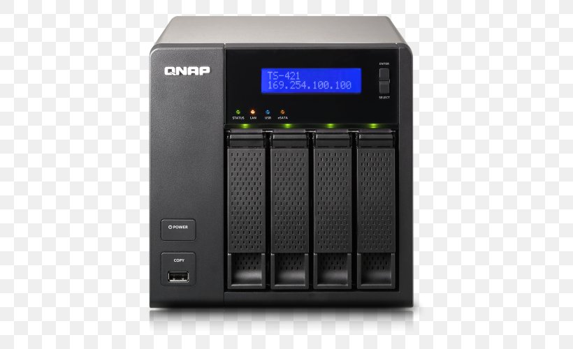 Network Storage Systems QNAP Systems, Inc. Serial ATA Hard Drives Computer Servers, PNG, 800x500px, Network Storage Systems, Audio Receiver, Computer Component, Computer Network, Computer Servers Download Free