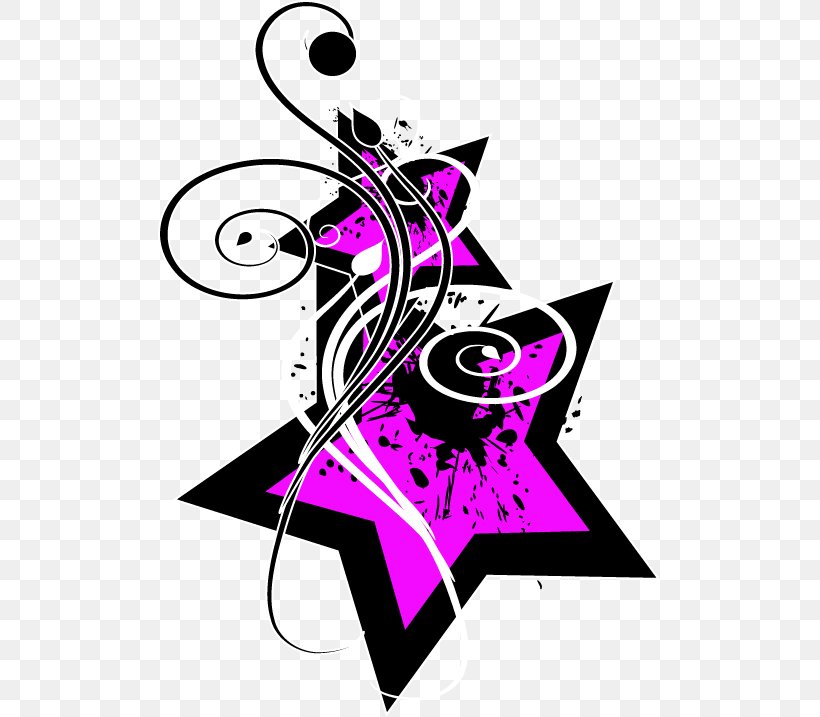 Purple Pentagram Clip Art, PNG, 503x717px, Purple, Art, Black, Fictional Character, Fivepointed Star Download Free