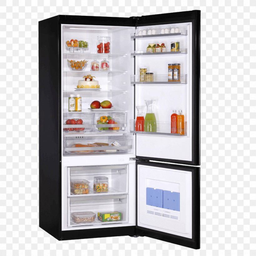 Refrigerator Auto-defrost Vestel Vestfrost Refrigeration, PNG, 1000x1000px, Refrigerator, Autodefrost, Beko, Beko B 1751, Cubic Foot Download Free