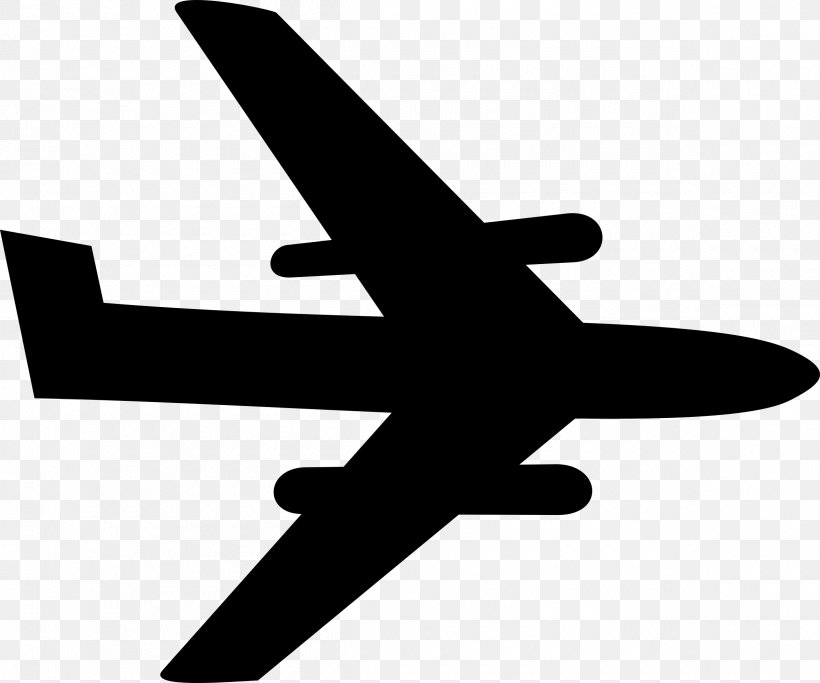 Airplane Flight Clip Art, PNG, 2400x2000px, Airplane, Aerospace Engineering, Air Travel, Aircraft, Black And White Download Free