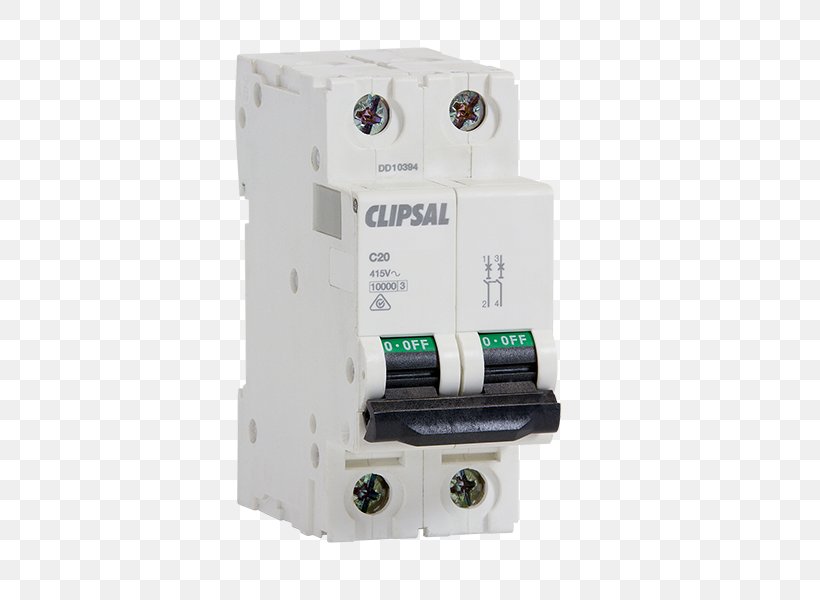 Circuit Breaker Schneider Electric Clipsal Three-phase Electric Power Electrical Network, PNG, 800x600px, Circuit Breaker, Circuit Component, Clipsal, Direct Current, Electrical Network Download Free