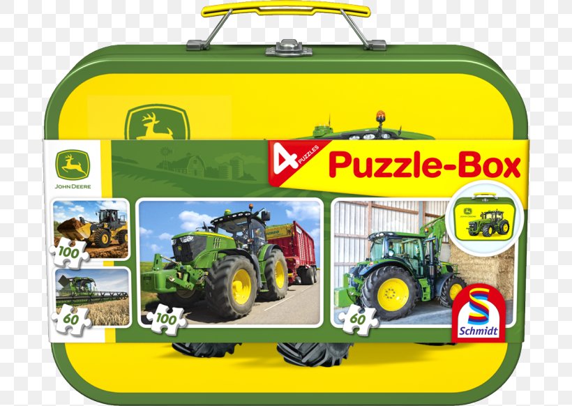 Jigsaw Puzzles John Deere Puzzle Box Toys/Spielzeug Schmidt Spiele Game, PNG, 700x582px, Jigsaw Puzzles, Brand, Combine Harvester, Fx Schmid, Game Download Free