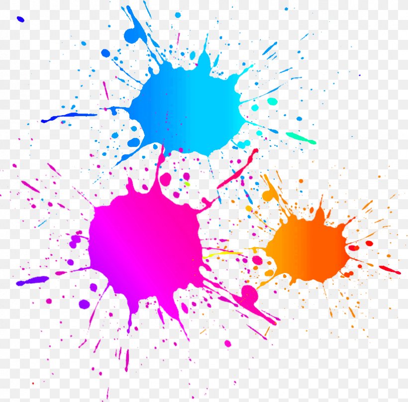 Color Paint Desktop Wallpaper Drawing, PNG, 823x810px, Color, Drawing, Flower, Holi, Netvapes Download Free