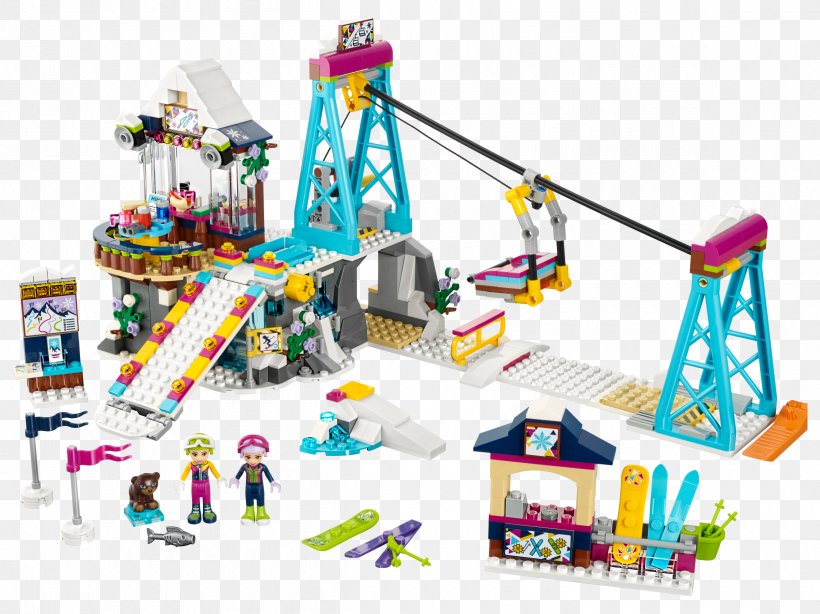 LEGO Friends Ski Resort Toy Skiing, PNG, 2400x1799px, Lego Friends, Amusement Park, Area, Lego, Lego Minifigure Download Free