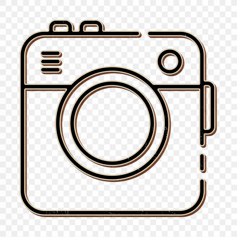 Social Media Icon Camera Icon, PNG, 1236x1238px, Social Media Icon, Camera Icon, Circle, Line, Line Art Download Free