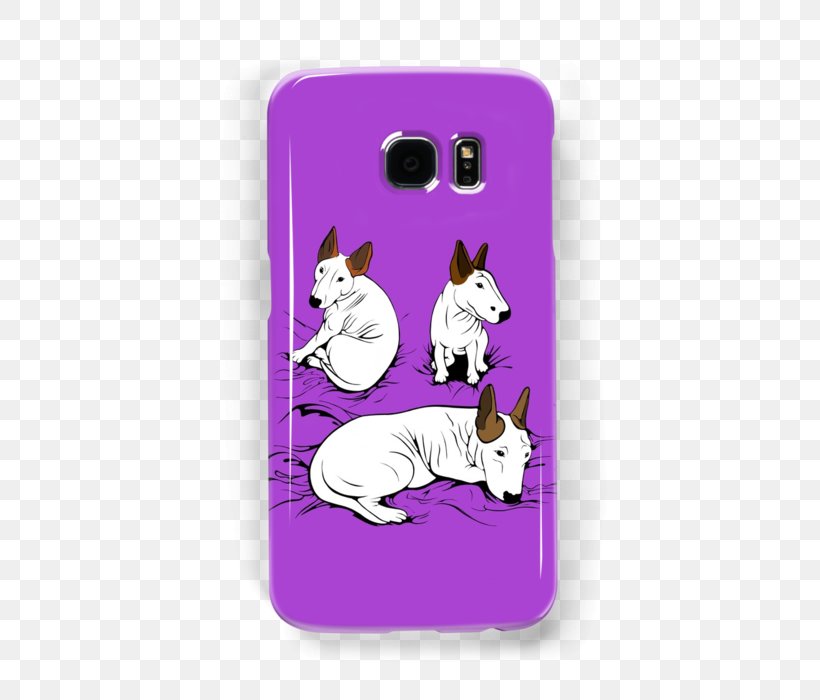 Bull Terrier Samsung Group Blue Bag Samsung Galaxy S6, S6 Edge, S7, Or S7 Edge, PNG, 500x700px, Watercolor, Cartoon, Flower, Frame, Heart Download Free