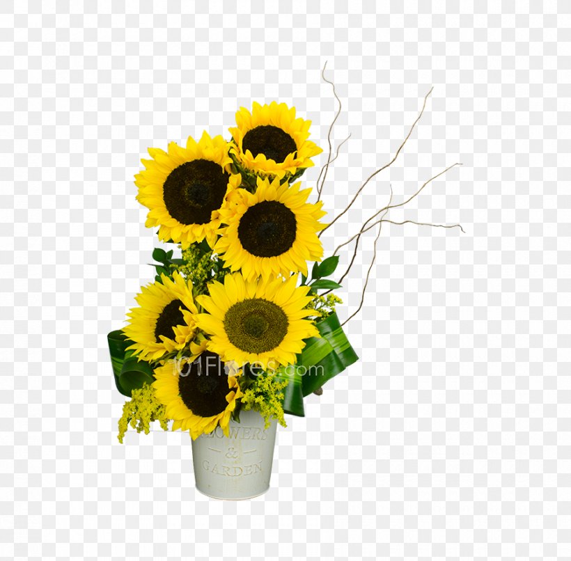 Common Sunflower Cut Flowers Floral Design Shopping Cart, PNG, 900x885px, Common Sunflower, Basket, Cut Flowers, Daisy Family, Floral Design Download Free