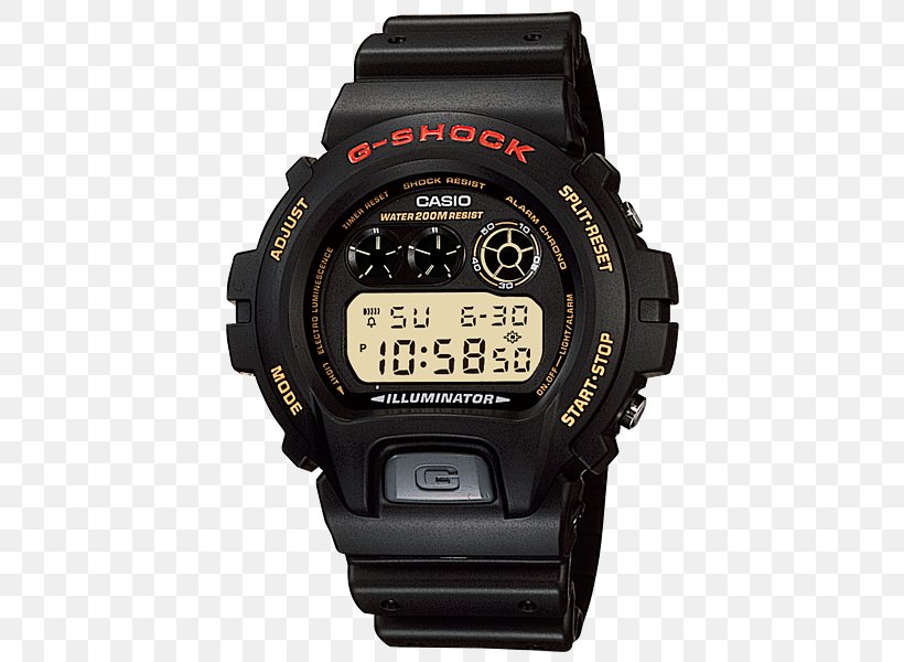 G-Shock DW6900-1V Casio Shock-resistant Watch, PNG, 500x600px, Gshock, Amazoncom, Brand, Casio, Clothing Download Free
