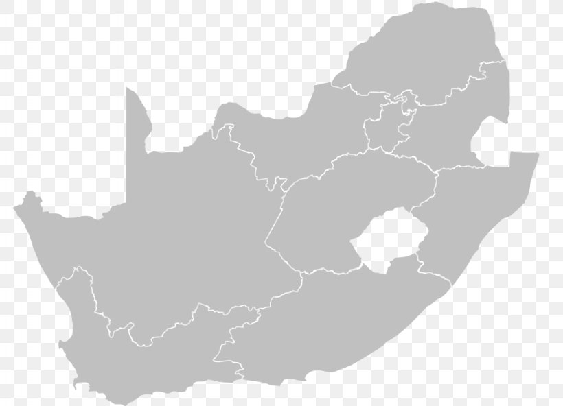 South Africa Vector Map Blank Map, PNG, 1024x740px, South Africa, Africa, Black And White, Blank Map, City Map Download Free