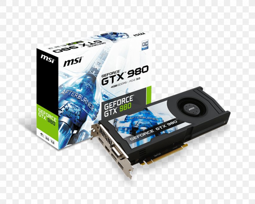 Graphics Cards & Video Adapters High Performance Gaming Graphics Card GTX 980 GAMING 4G GeForce Graphics Processing Unit GDDR5 SDRAM, PNG, 1024x819px, Graphics Cards Video Adapters, Computer Component, Directx 12, Electronic Device, Electronics Download Free