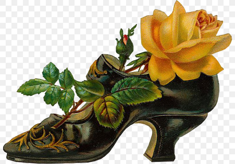 Victorian Era Floral Design Clip Art, PNG, 800x574px, Victorian Era, Art, Boot, Cut Flowers, Document Download Free