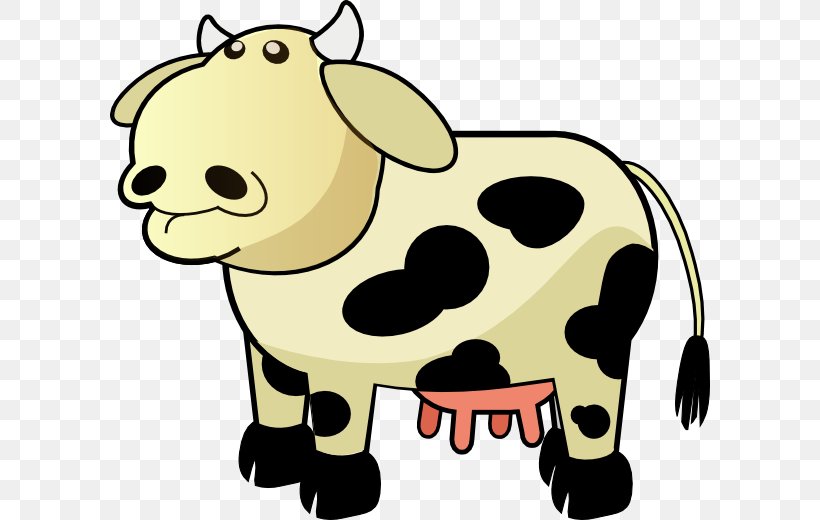 Dairy Cattle Ox Color Clip Art, PNG, 600x520px, Cattle, Animal Figure, Artwork, Bull, Carnivoran Download Free