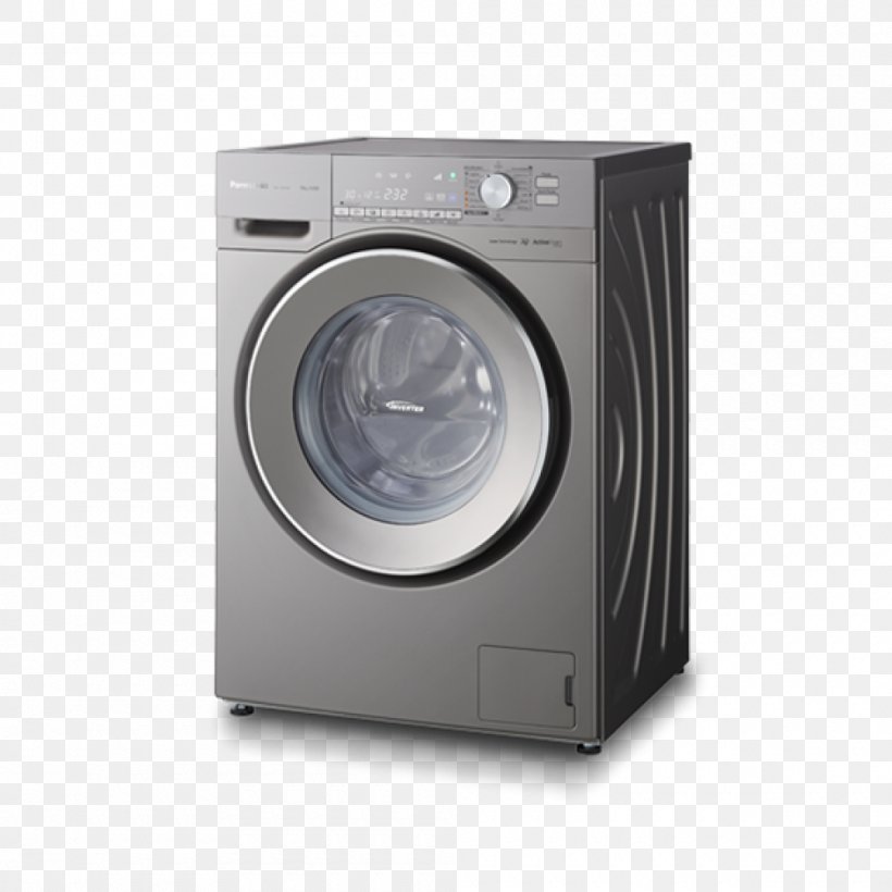 Washing Machines Panasonic Clothes Dryer Combo Washer Dryer, PNG, 1000x1000px, Washing Machines, Clothes Dryer, Combo Washer Dryer, Electrolux, Home Appliance Download Free
