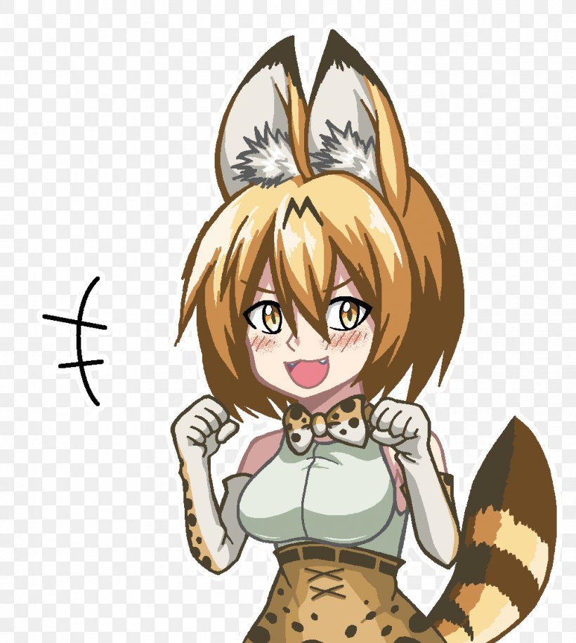 Cat Kemono Friends Serval Hare, PNG, 1017x1137px, Watercolor, Cartoon, Flower, Frame, Heart Download Free