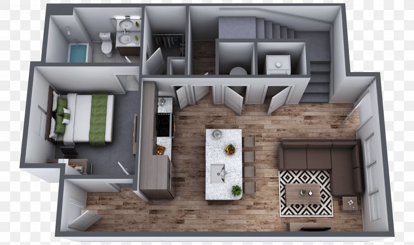Lakeside Commons State University Of New York At Oswego Apartment House Floor Plan, PNG, 1900x1128px, Apartment, Bathroom, Bed, Building, Campus Download Free