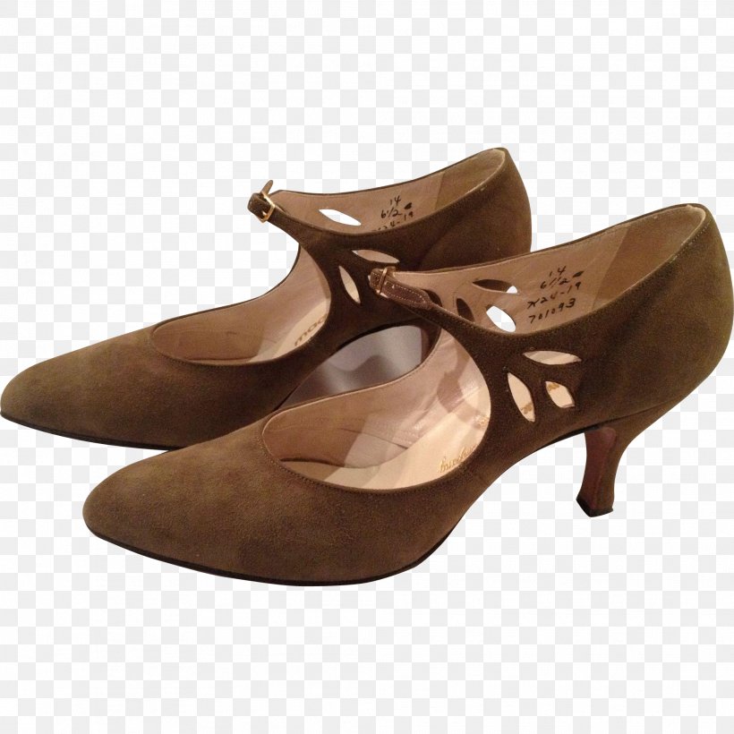 Suede High-heeled Shoe Mary Jane Marshall Field's, PNG, 1982x1982px, Suede, Basic Pump, Beige, Brown, Footwear Download Free