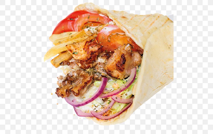 Gyro Doner Kebab Greek Cuisine Pita Wrap, PNG, 516x516px, Gyro, American Food, Cuisine, Dish, Doner Kebab Download Free