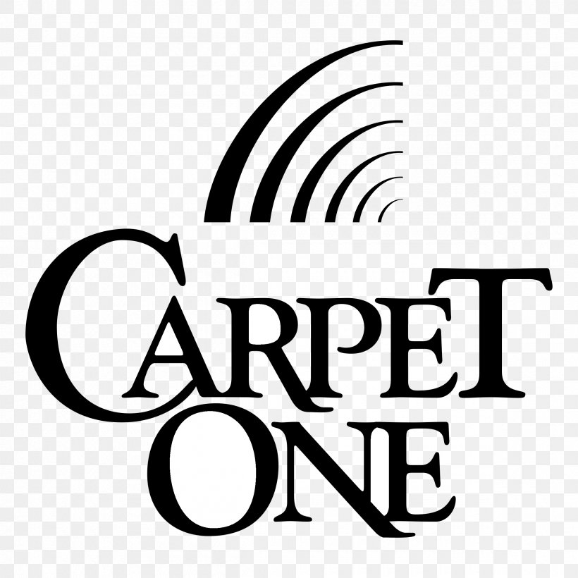 Carpet One & Tiles Carpet Cleaning Logo, PNG, 2400x2400px, Carpet One, Area, Black, Black And White, Brand Download Free