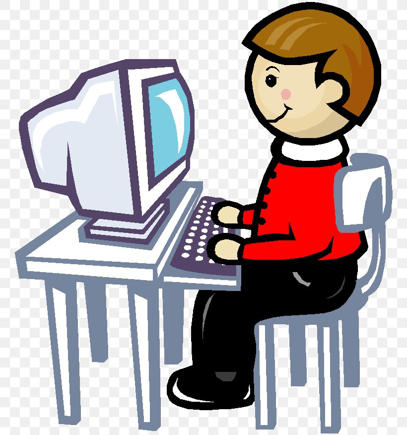 Computer Lab Download Clip Art, PNG, 768x876px, Computer, Acceptable Use Policy, Artwork, Child, Communication Download Free