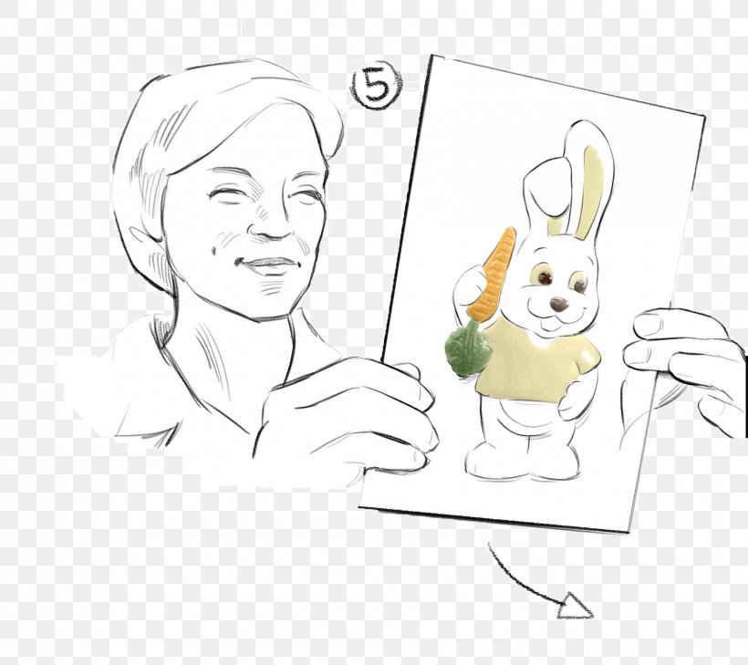 Easter Bunny Illustration Sketch Paper Ear, PNG, 1700x1512px, Watercolor, Cartoon, Flower, Frame, Heart Download Free
