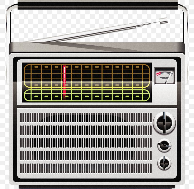 Radio, PNG, 772x800px, Radio, Broadcasting, Drawing, Electronic Device, Electronic Instrument Download Free
