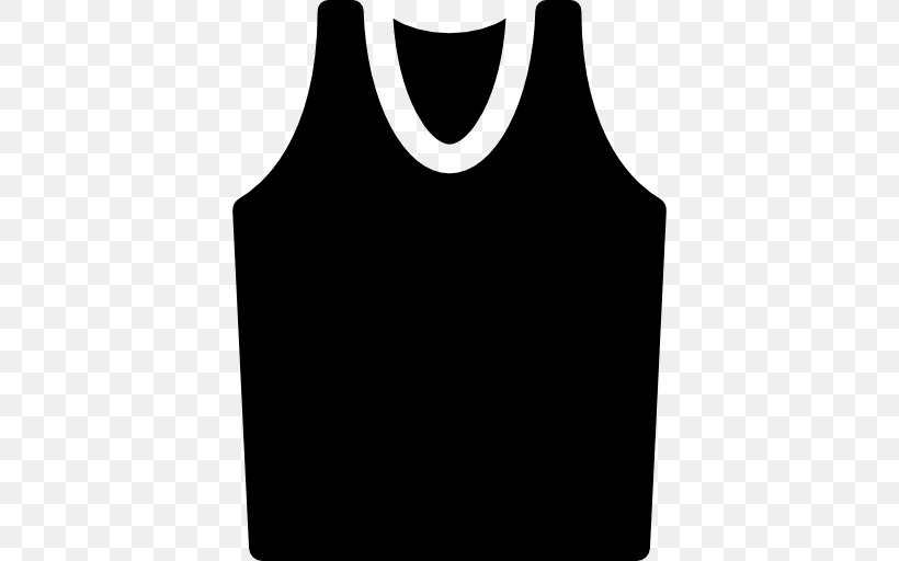 T-shirt Gilets Sleeveless Shirt, PNG, 512x512px, Tshirt, Active Tank, Black, Black And White, Blouse Download Free