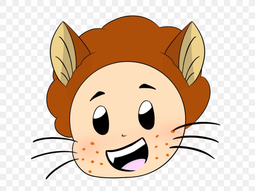 Whiskers Lion Cat Mammal Snout, PNG, 1024x768px, Watercolor, Cartoon, Flower, Frame, Heart Download Free