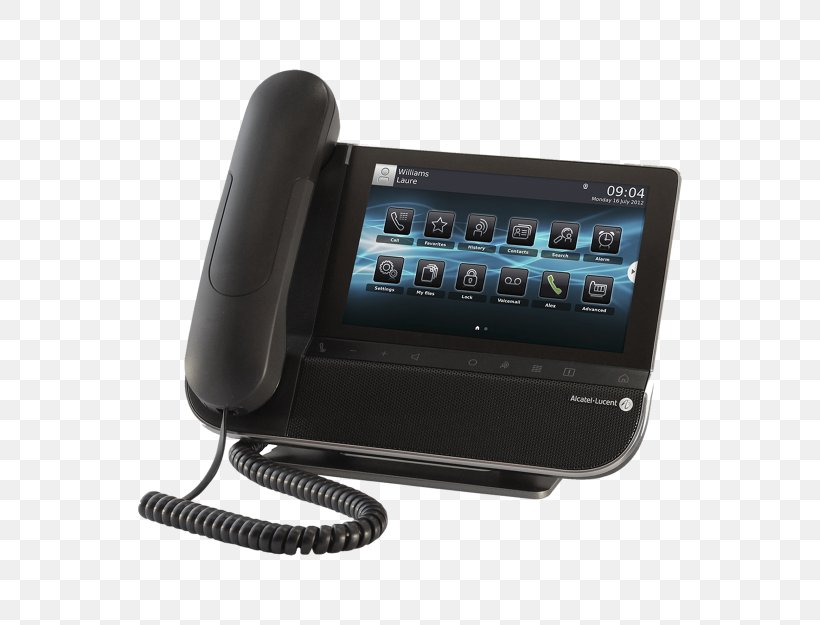Alcatel Mobile Business Telephone System Alcatel-Lucent Touchscreen, PNG, 625x625px, Alcatel Mobile, Alcatellucent, Business Telephone System, Communication, Corded Phone Download Free