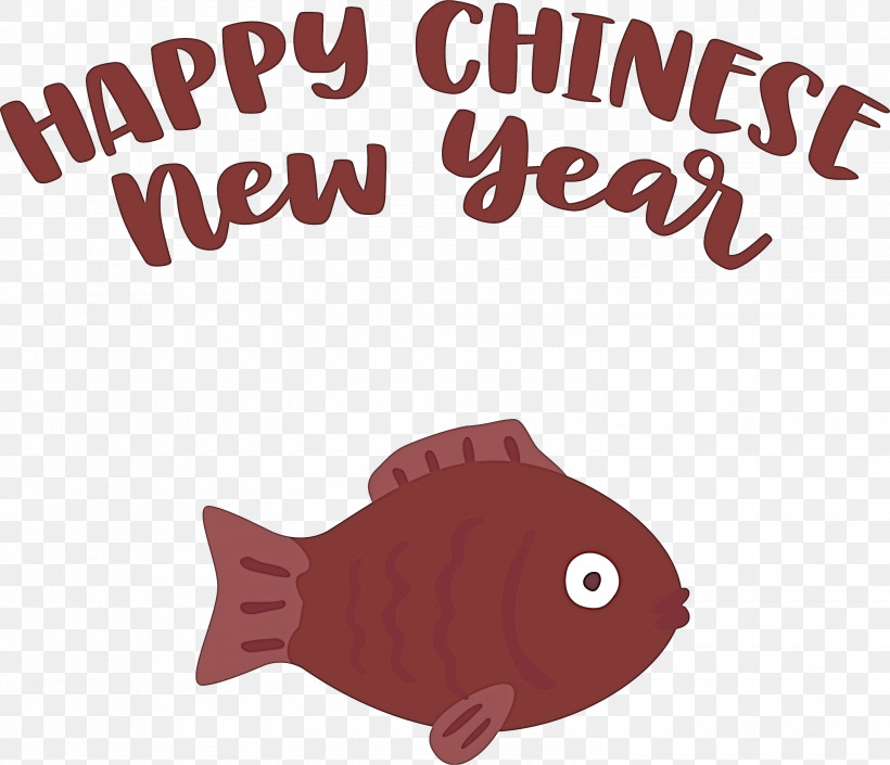 Happy Chinese New Year Happy New Year, PNG, 3000x2582px, Happy Chinese New Year, Cartoon, Cat, Catlike, Fish Download Free