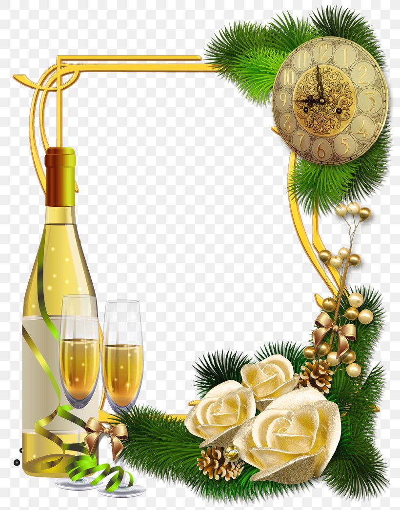Happy New Year 2018 Picture Frames Christmas, PNG, 800x1046px, Happy New Year 2018, Christmas, Christmas Decoration, Christmas Ornament, Craft Download Free