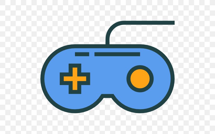 Game Controllers Joystick Video Game Gamepad Clip Art, PNG, 512x512px, Game Controllers, Area, Button, Game, Game Controller Download Free