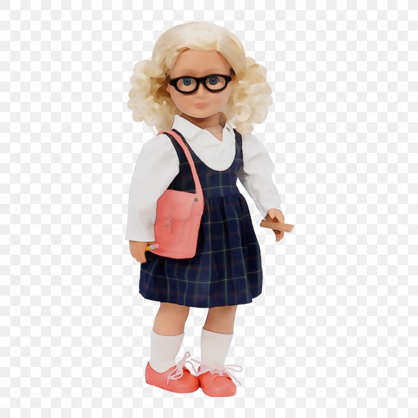 School Uniform, PNG, 1050x1050px, Watercolor, Blond, Clothing, Costume, Doll Download Free