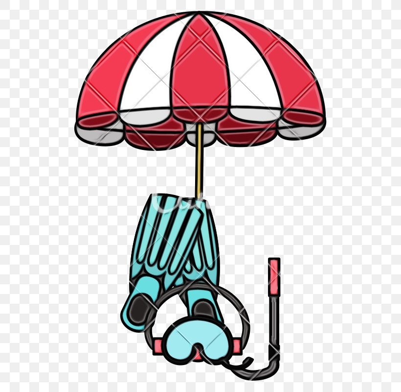 Umbrella Cartoon Pink Line Clip Art, PNG, 800x800px, Watercolor, Cartoon, Fashion Accessory, Mushroom, Paint Download Free