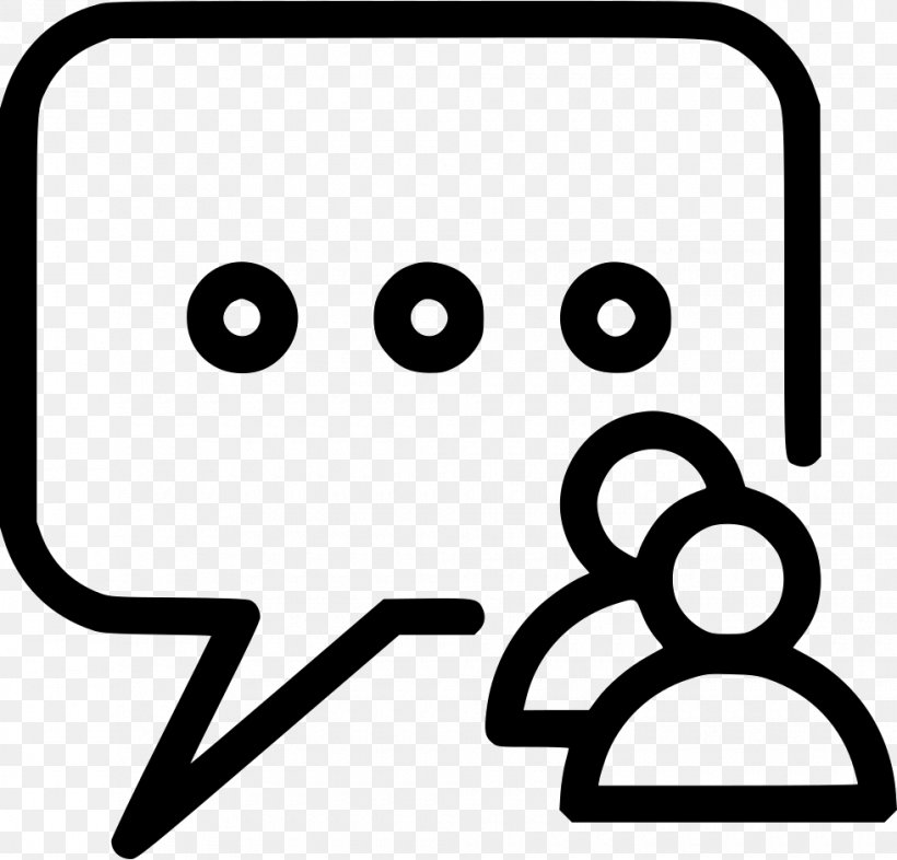 Online Chat Clip Art, PNG, 980x940px, Online Chat, Area, Black And White, Communication, Computer Network Download Free