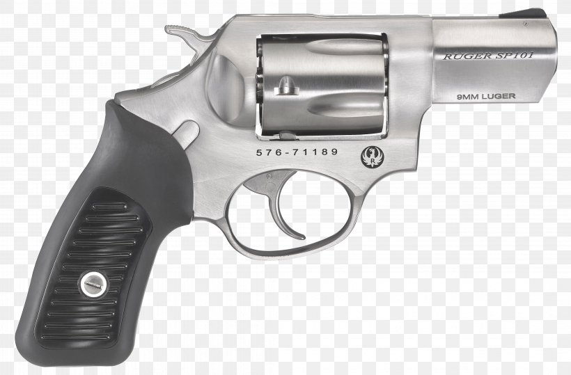 Ruger SP101 Revolver 9×19mm Parabellum Sturm, Ruger & Co. Firearm, PNG, 4272x2809px, 9 Mm Caliber, 357 Magnum, 919mm Parabellum, Ruger Sp101, Cartridge Download Free