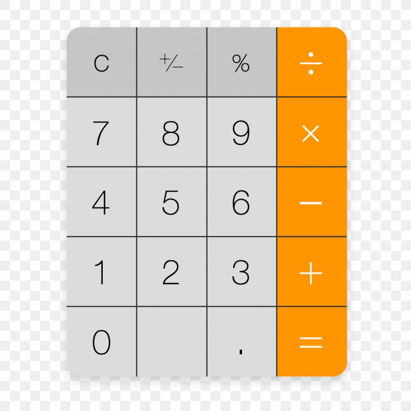 IPhone 5 Calculator Screenshot MacBook Apple, PNG, 1024x1024px, Iphone 5, Airdrop, Apple, Calculator, Ios 7 Download Free