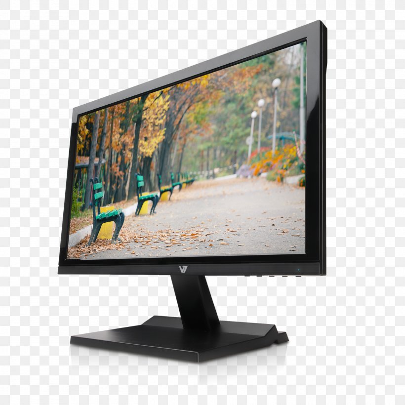 LED-backlit LCD Computer Monitors V7 LED Monitor V7 L23600WHS Liquid-crystal Display, PNG, 1500x1500px, Ledbacklit Lcd, Backlight, Computer Monitor, Computer Monitor Accessory, Computer Monitors Download Free