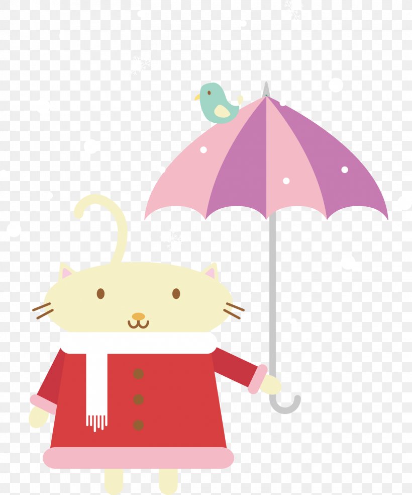 Cat Umbrella Kitten Illustration, PNG, 1508x1811px, Cat, Cartoon, Comics, Drawing, Fashion Accessory Download Free