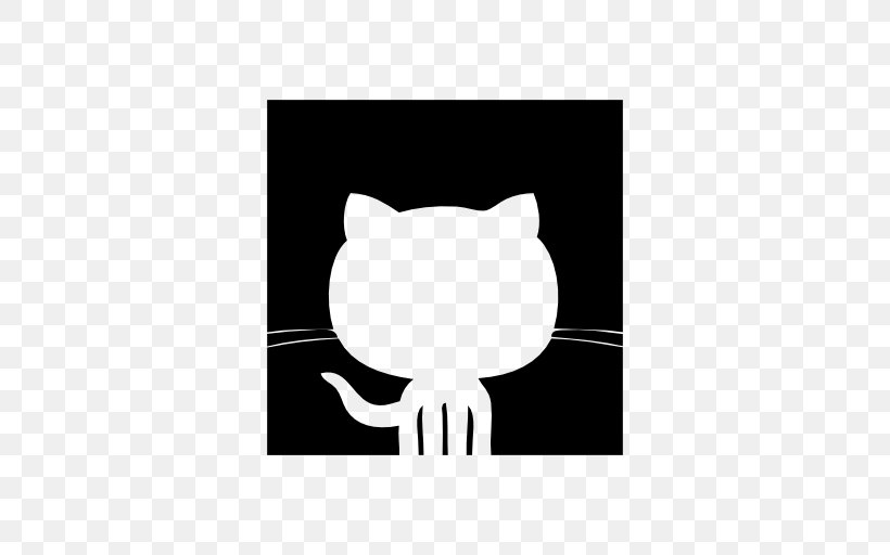 GitHub Computer Software, PNG, 512x512px, Github, Black, Black And White, Carnivoran, Cat Download Free