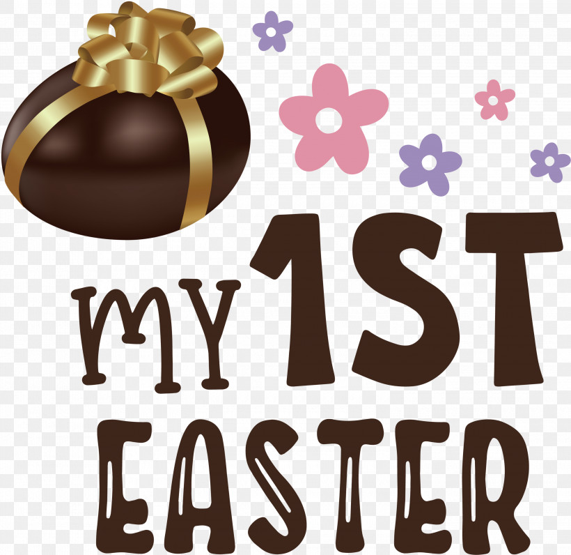 My 1st Easter Happy Easter, PNG, 3000x2915px, My 1st Easter, Chocolate, Happy Easter, Logo, M Download Free