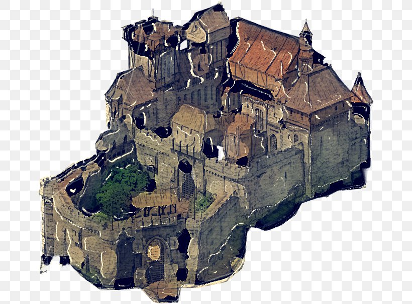 Ruins Rock Building Medieval Architecture, PNG, 670x606px, Ruins, Building, Medieval Architecture, Rock Download Free