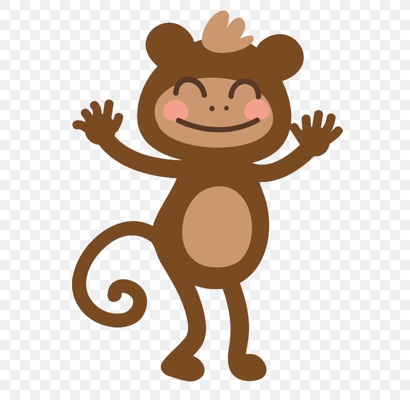 Cartoon Image Monkey Euclidean Vector Vector Graphics, PNG, 800x800px, Cartoon, Animal, Animation, Big Cats, Carnivoran Download Free