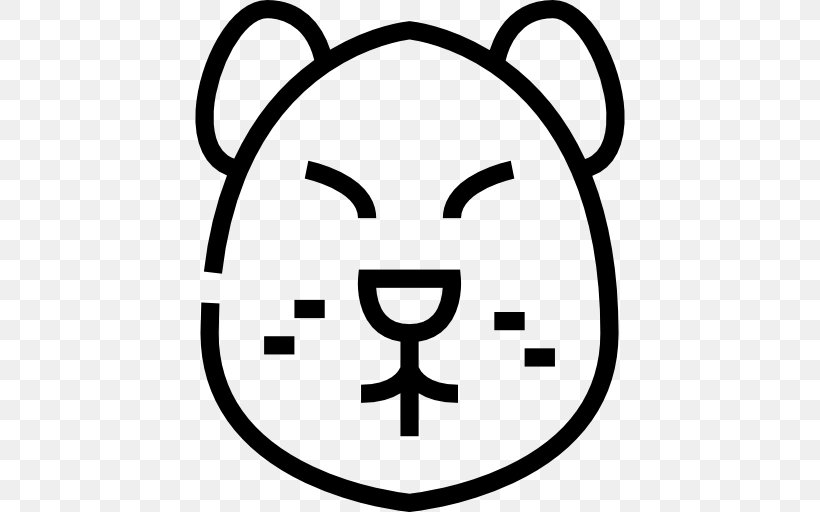 Bear Hamamatsu Stock Photography, PNG, 512x512px, Bear, Black And White, Face, Facial Expression, Hamamatsu Download Free