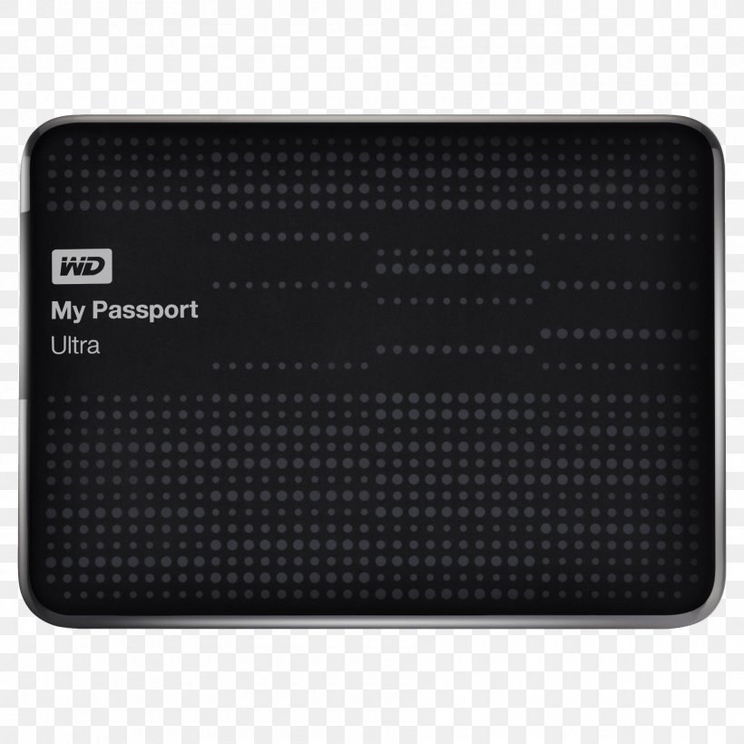 Hard Drives Western Digital WD My Passport WDBY8L0020BBK External Hard Drive USB 3.0 1.00 Terabyte Disco Duro Portátil, PNG, 1800x1800px, Hard Drives, Brand, External Storage, Multimedia, My Passport Download Free