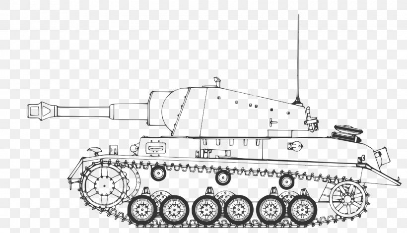 Heuschrecke 10 Self-propelled Gun 10.5 Cm K 10.5 Cm LeFH 18 Howitzer, PNG, 1600x918px, 105 Cm Lefh 18, Heuschrecke 10, Artillery, Auto Part, Black And White Download Free