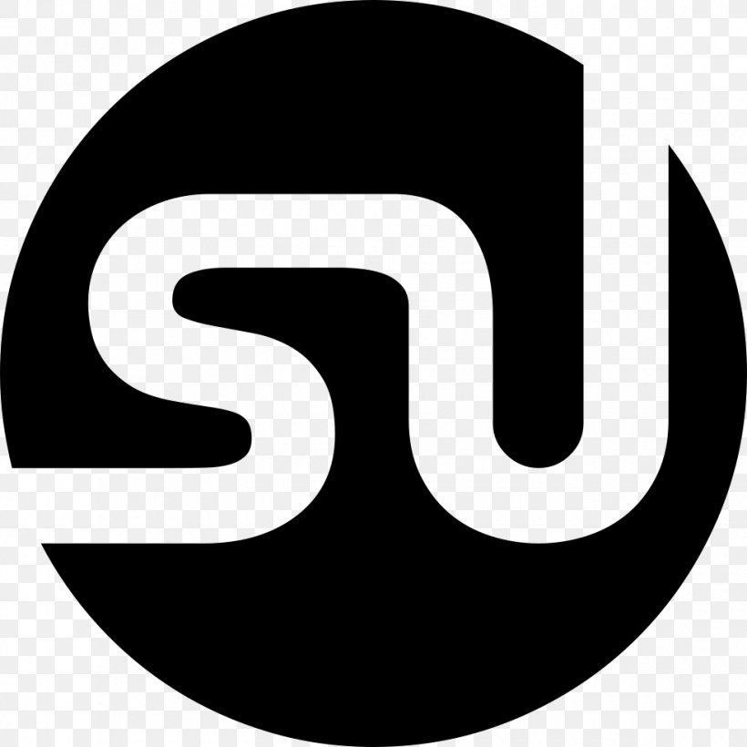 StumbleUpon Logo Social Network, PNG, 980x980px, Stumbleupon, Black And White, Brand, Delicious, Logo Download Free